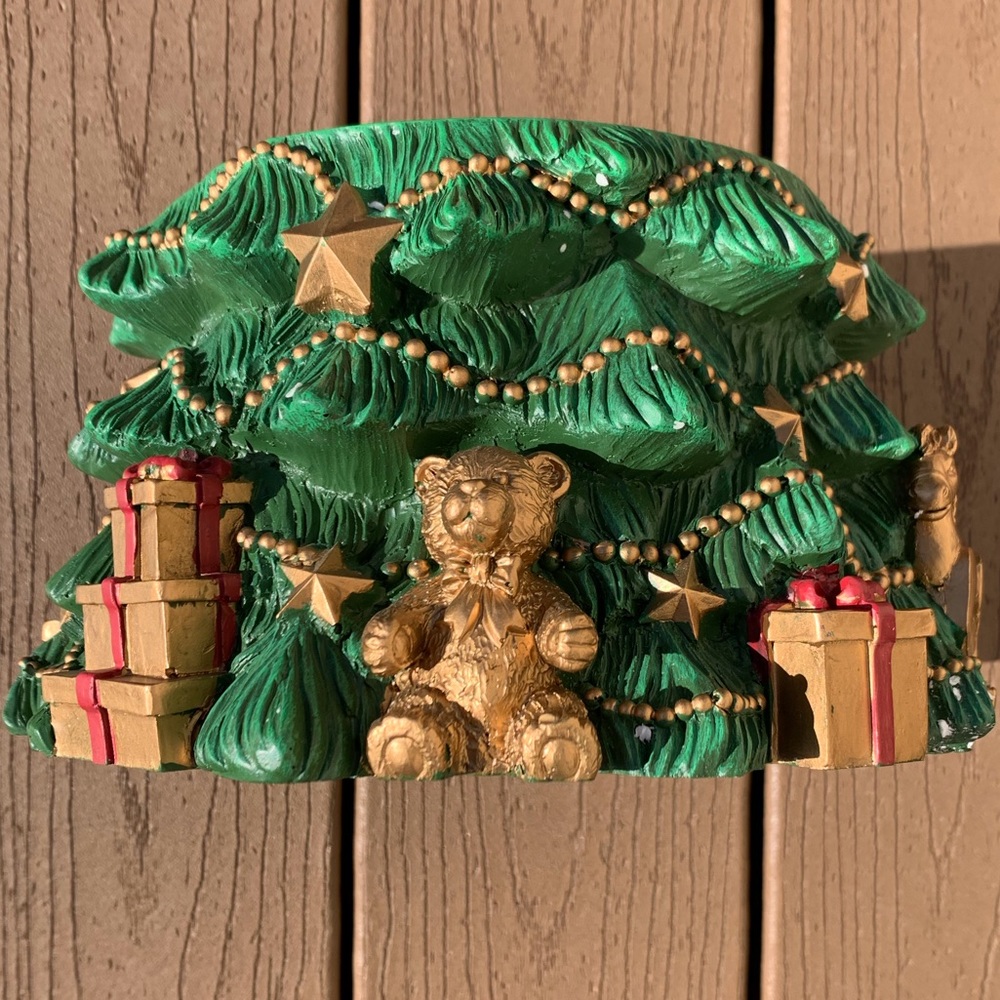 HARRY SLATKIN HOMEWORX CHRISTMAS TREE CANDLE PEDESTAL NWTS
